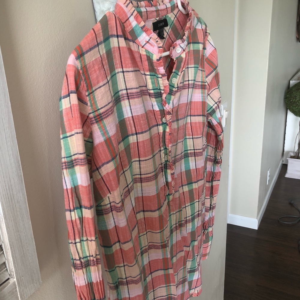J Crew Plaid Shirt